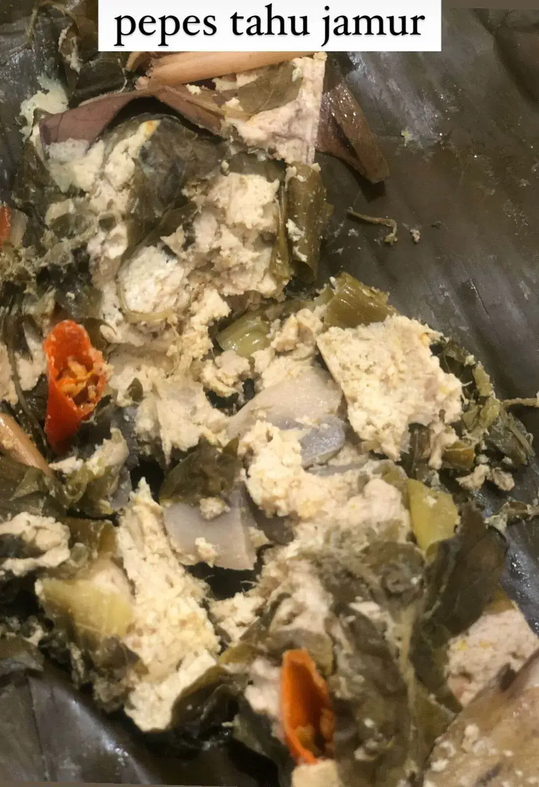 Pepes Tahu Jamur